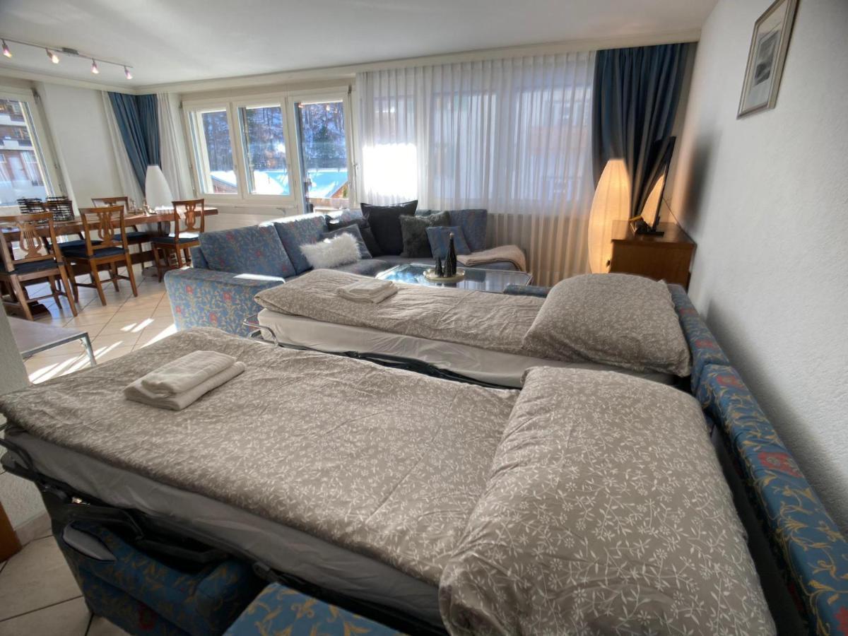 L'Attila - Big And Cozy Flat In The Center 7 Beds Leilighet Zermatt Eksteriør bilde